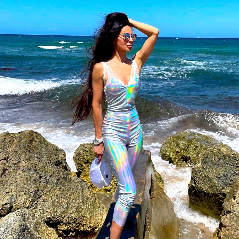 Silver Catsuit by Norma Kamala